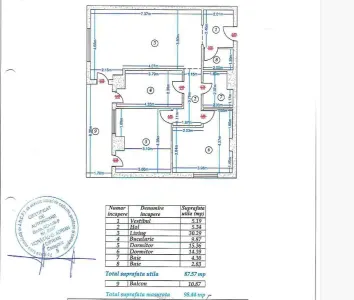 Apartament 3 camere 2016 | mobilat | centrala proprie | loc parcare subteran | P-ta Alba Iulia - Dudesti | - foto 8