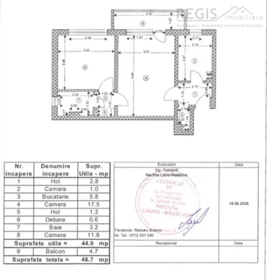 Apartament Bulevardul Victoriei Centrul Civic Brasov - foto 2