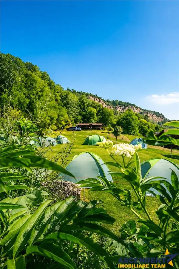 Transilvania Camping, domeniu de 14.400mp,Sanmarghita de Mures:2cladiri, apartamente,potential exceptional - foto 1