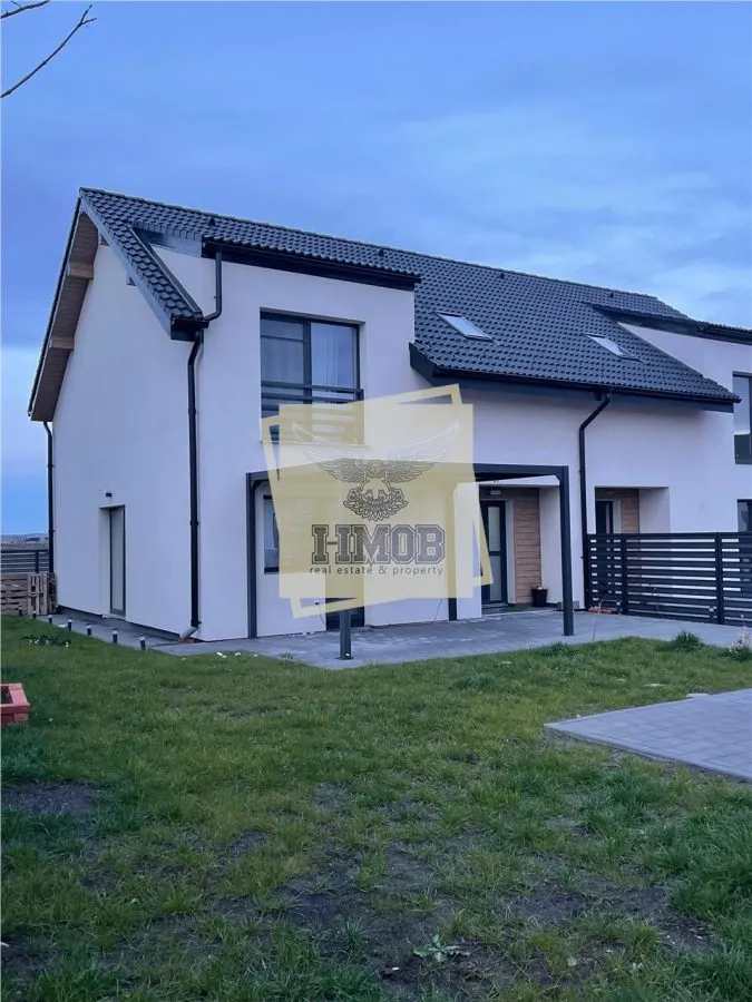 Casa la cheie 4 camere 2 bai si teren 380 mp la 10 km de Sibiu - foto 1