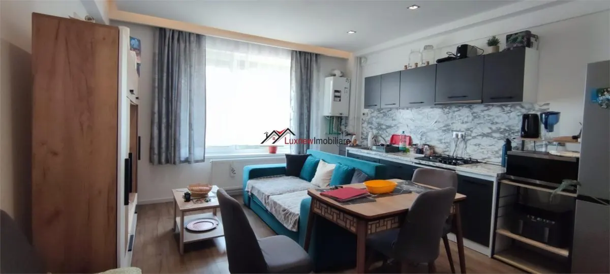Apartament cu 2 camere, mobilat 45,6 mp utili plus balcon, garaj subteran zona Teilor. - foto 1