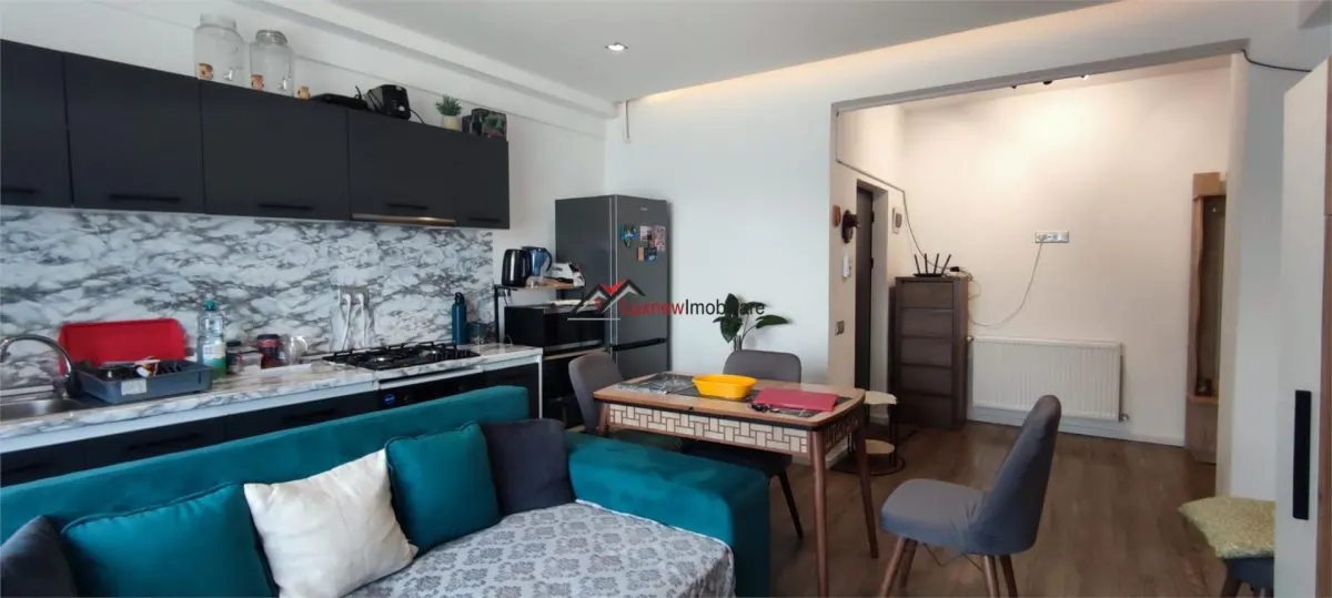 Apartament cu 2 camere, mobilat 45,6 mp utili plus balcon, garaj subteran zona Teilor. - foto 2