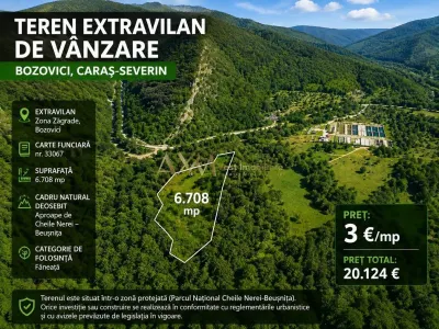 Vanzare teren - Bozovici