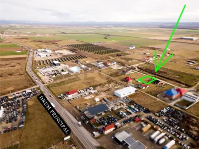 RECO Teren intravilan cu utilitati   Osorhei 700 mp - foto 6