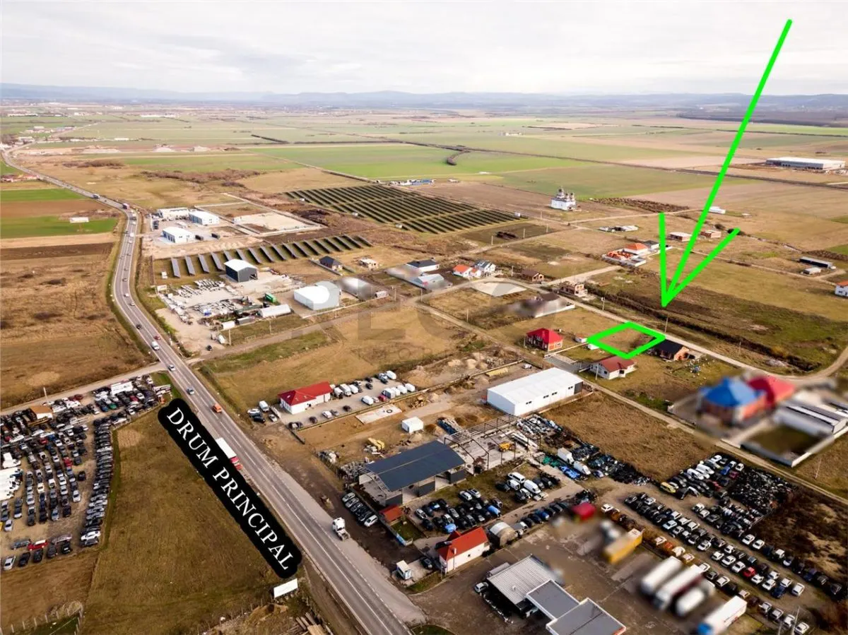 RECO Teren intravilan cu utilitati   Osorhei 700 mp - foto 6