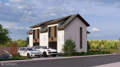 Moșnița Nouă | Duplex nou | 3 dormitoare | Teren p?nă la 280 mp | Predare la cheie - Mosnita Noua