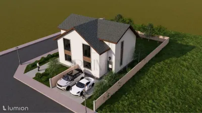 Moșnița Nouă | Duplex nou | 3 dormitoare | Teren p?nă la 280 mp | Predare la cheie - foto 6