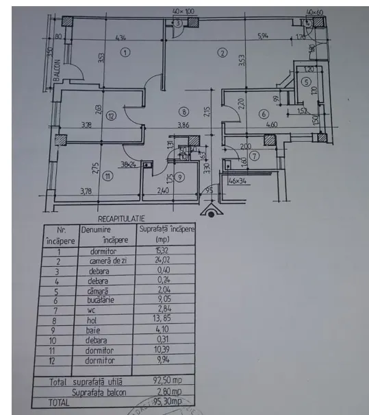 Apartament 4 camere - Hala Centrala - foto 16