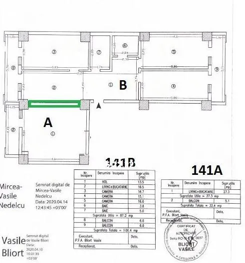 Apartament 4 camere Centru 130 Mp - foto 18