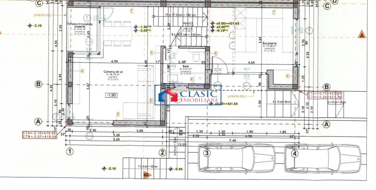Vanzare parte duplex modern cu 4 camere 120 mp si teren 250 mp in Dezmir - foto 5