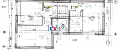 Vanzare parte duplex modern cu 4 camere 120 mp si teren 250 mp in Dezmir - foto 6