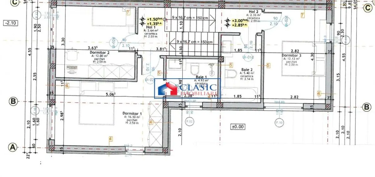 Vanzare parte duplex modern cu 4 camere 120 mp si teren 250 mp in Dezmir - foto 6