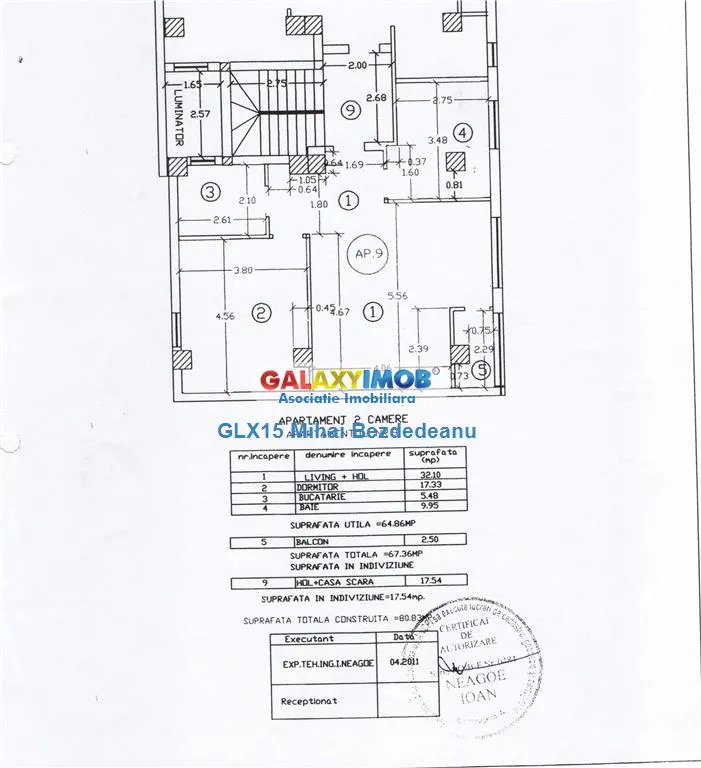 Vanzare apartament 2 camere BLOC NOU de lux in zona Domenii - 1 Mai. - foto 17