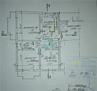 Apartament 3 camere Vlahuta, 70 mp - Brasov - foto 9