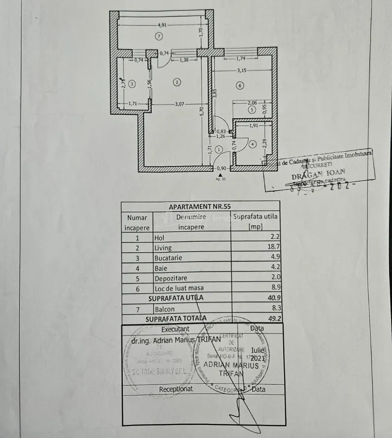 2 camere - tip studio - decomandat - Drumul Binelui - Berceni - foto 11