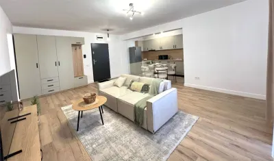 Apartament mobilat 60 mp utili la etajul 1 cu 2 camere terasa 12 mp - foto 2