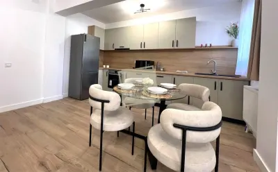 Apartament mobilat 60 mp utili la etajul 1 cu 2 camere terasa 12 mp - foto 4