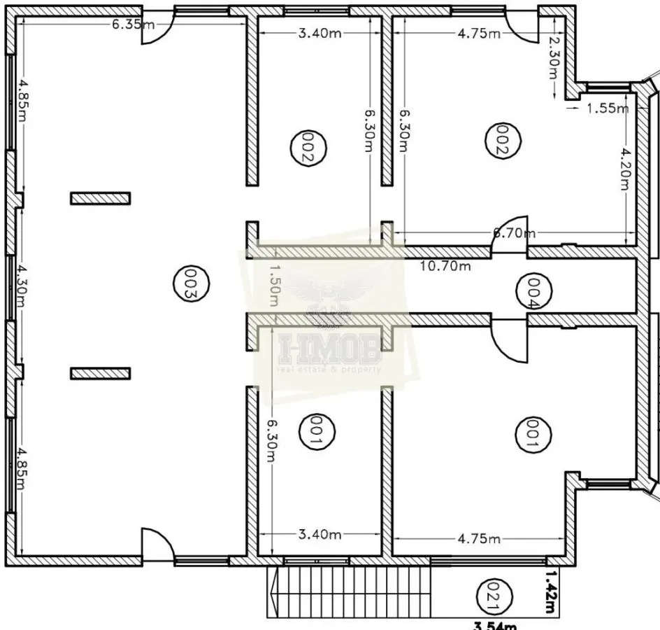 Spatiu comercial intabulat cu vitrina 60 mpu cu 2 camere in zona Rahovei - foto 6