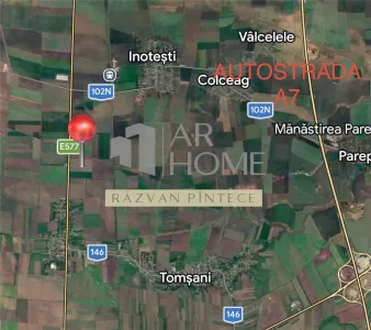 Teren industrial 6 ha, Autostrada A7, Tomsani, Prahova - foto 2