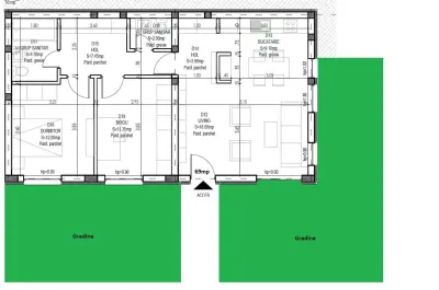 Ap. 3 camere 2bai + gradina zona Rediu-mutare imediata - foto 2
