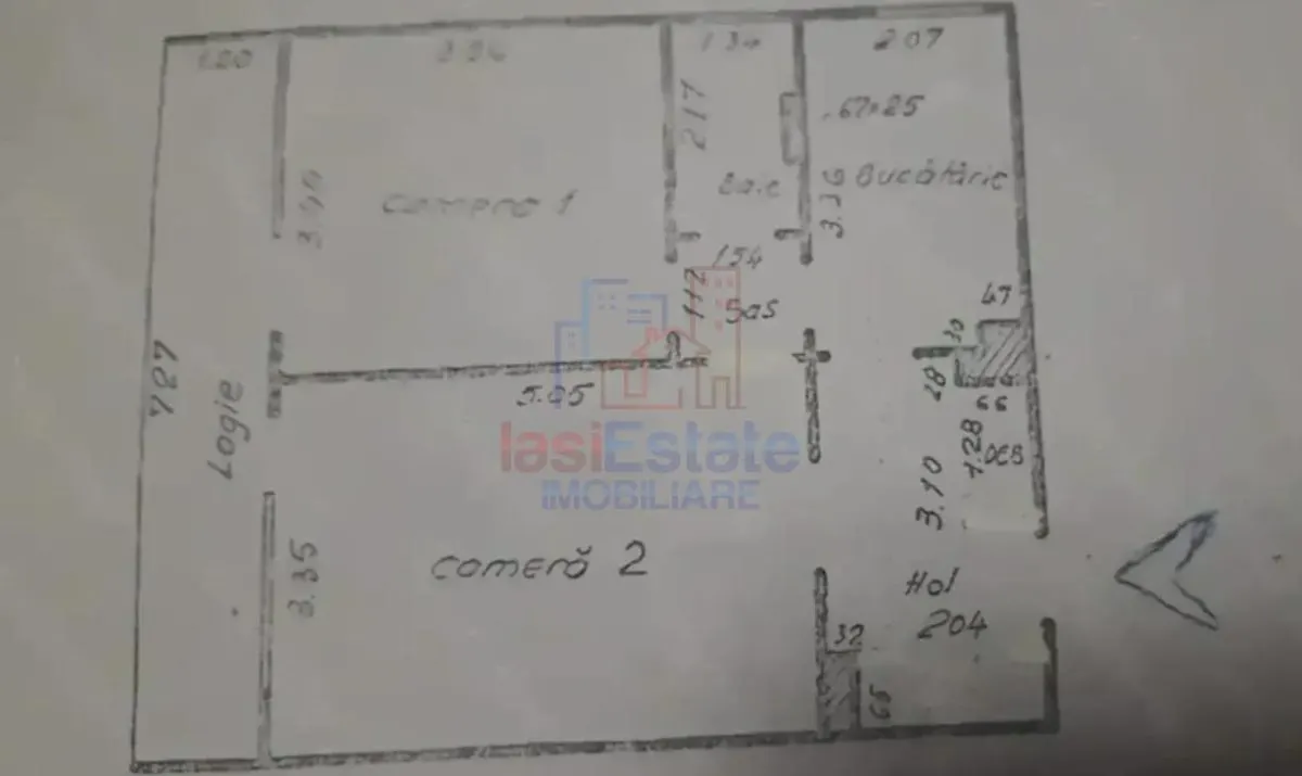 Apartament 2 camere Nicolina - Podu Ros - foto 1
