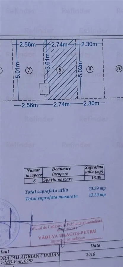 Vanzare apartament 2 camere | Piata Alba Iulia | bl 2016 | et 7 | loc parcare subteran | boxa | lux | - foto 13