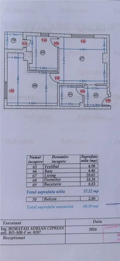Vanzare apartament 2 camere | Piata Alba Iulia | bl 2016 | et 7 | loc parcare subteran | boxa | lux | - foto 14