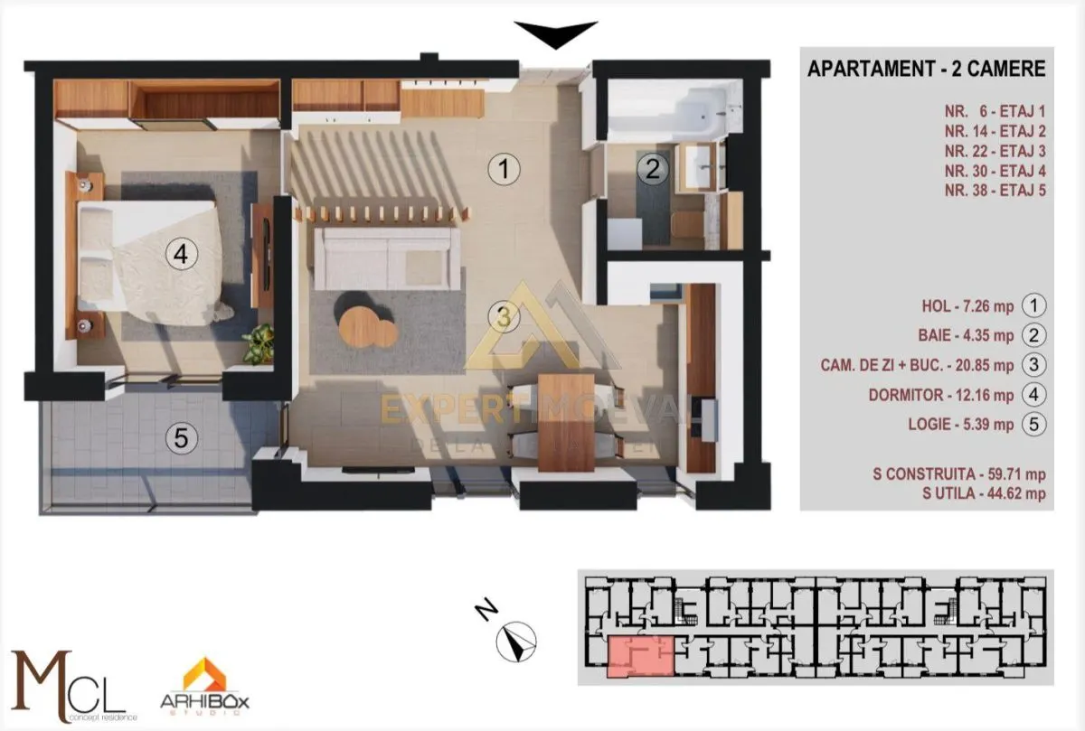 Apartamente NOI direct de la dezvoltator / 1, 2, 3 camere / Comision 0% - foto 14