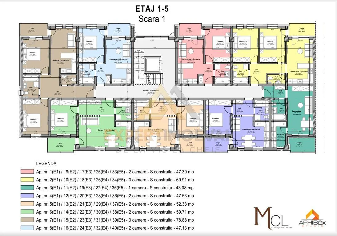 Apartamente NOI direct de la dezvoltator / 1, 2, 3 camere / Comision 0% - foto 6