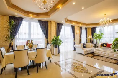 Penthouse extravagant,living spectaculos, semineu,terase generoase,Avantgarden, Brasov - foto 2
