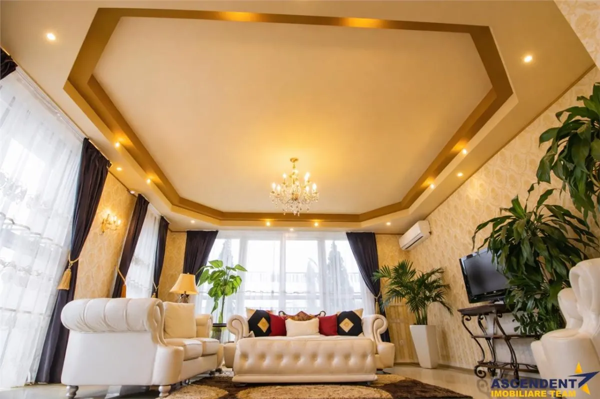 Penthouse extravagant,living spectaculos, semineu,terase generoase,Avantgarden, Brasov - foto 11