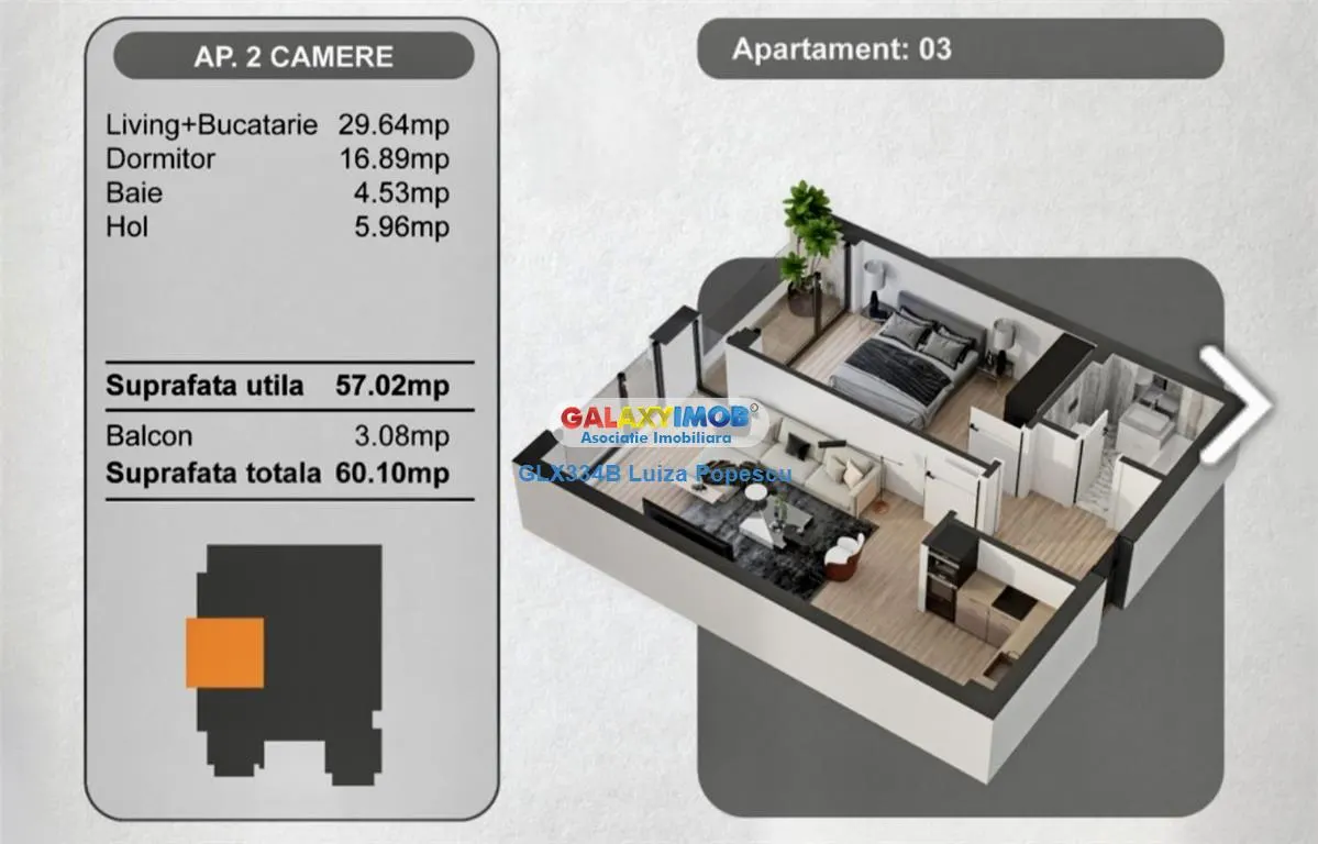 Apartament 2 camere 13 SEPTEMBRIE-ZONA MARRIOTT | PARCARE INCLUSA - foto 11