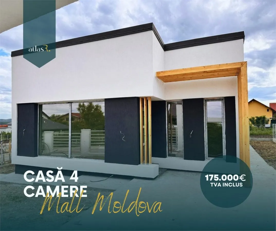 Casa finalizata | 4 camere | Mall Moldova | Comision 0 - foto 1