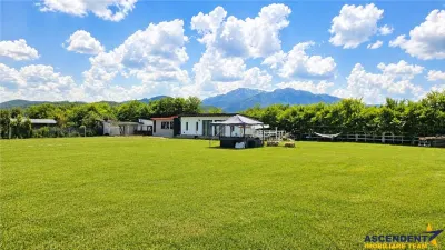 Teren 1.640 mp cu cabana moderna, foisor, gratar, atmosfera de vacanta, Rasnov, Brasov - foto 14