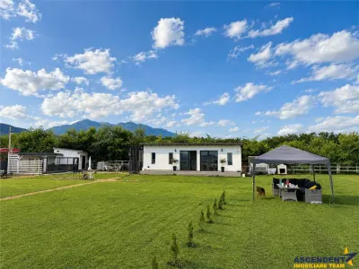 Teren 1.640 mp cu cabana moderna, foisor, gratar, atmosfera de vacanta, Rasnov, Brasov - foto 6