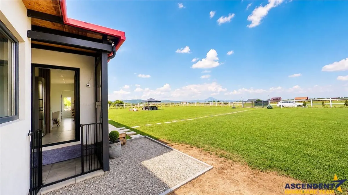 Teren 1.640 mp cu cabana moderna, foisor, gratar, atmosfera de vacanta, Rasnov, Brasov - foto 10