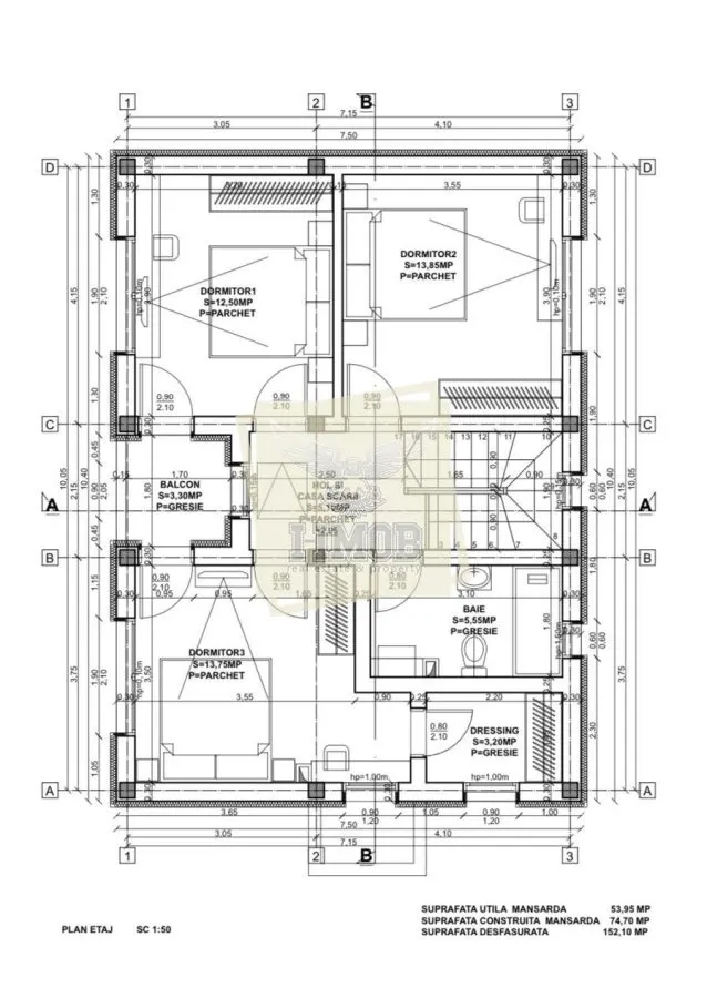 Casa duplex 120 mp utili cu teren 220 mp la 10 minute de Sibiu - foto 4