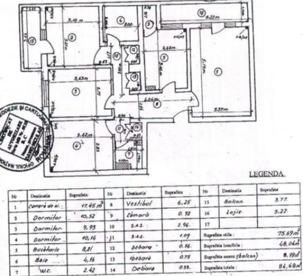 4 camere - centrala termica  -  parcare - Crangasi - foto 20