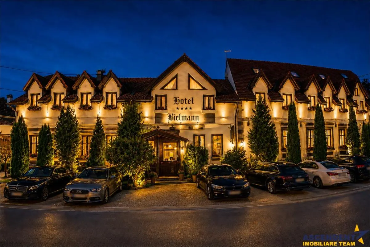 Hotel 3* + Pensiune 4*, piscina, teren tenis, 6.200mp parc privat +, Sanpetru, Brasov - foto 3