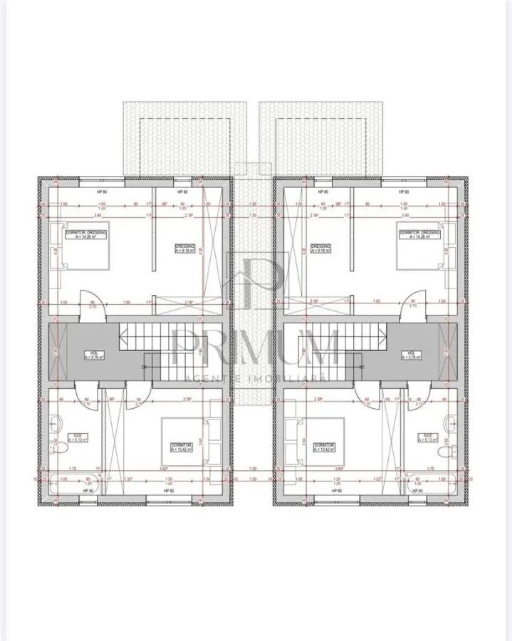 Moșnița Nouă | Duplex la roșu | 115 mp utili | Teren 275 mp | Despărțit prin cameră tehnică - foto 6