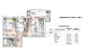 Apartament 2 camere Decomandat  Galata Comision 0% - foto 3