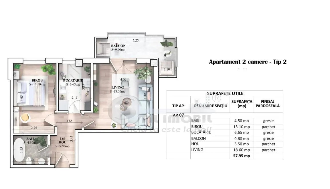 Apartament 2 camere Decomandat  Galata Comision 0% - foto 3