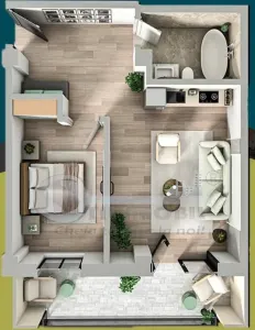Apartament 2 camere Decomandat  Galata Comision 0% - foto 4