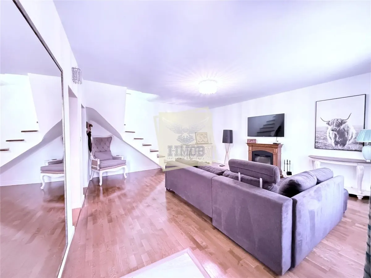 Casa moderna 3 camere 120 mpu 2 bai terasa zona centrala Sibiu - foto 14