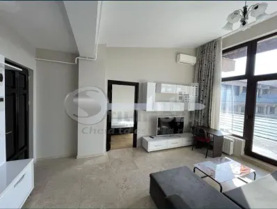 Penthouse de închiriat | 3 camere | Terasă impresionantă de 59 mp | Complet mobilat și utilat - foto 10
