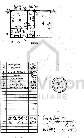 Apartament 2 camere | Piata Victoriei | Ultracentral | Etaj 3 | 37 mp - foto 8