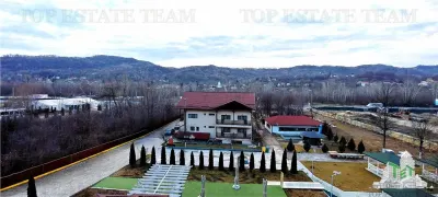 Afacere la cheie cu profit din prima zi, 2 pensiuni 27 camere, salon de evenimente, pastravarie restaurant, SPA si 15000 mp teren, DN1 Comuna Cornu - Cornu de Jos (Cornu)