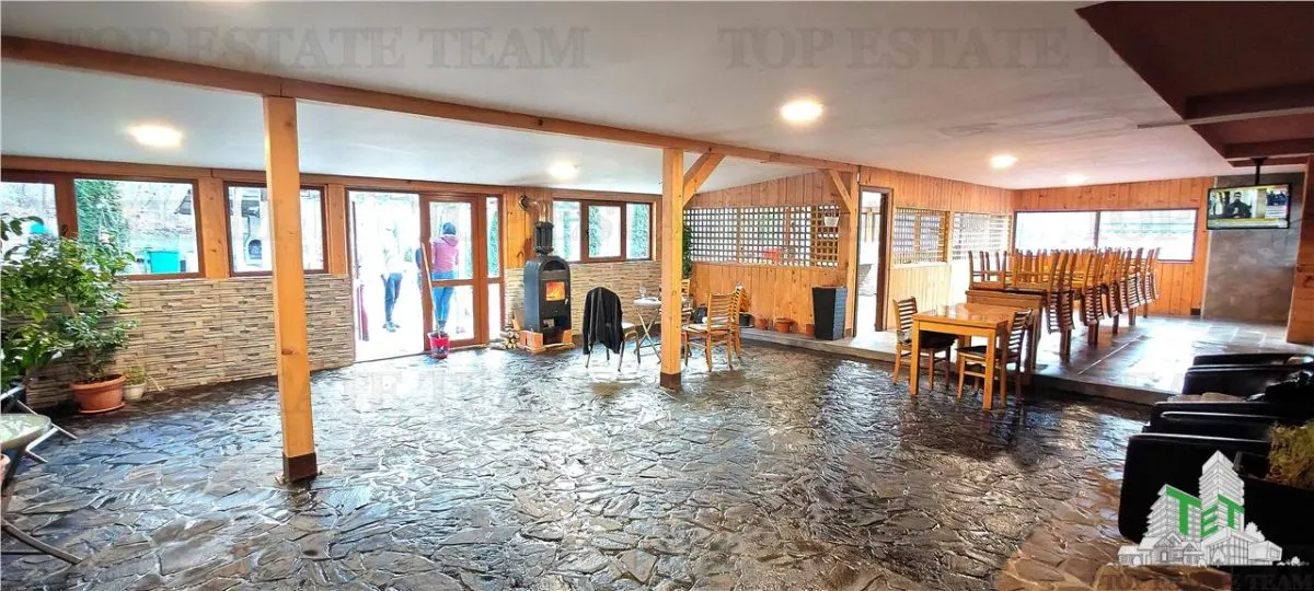 Afacere la cheie cu profit din prima zi, 2 pensiuni 27 camere, salon de evenimente, pastravarie restaurant, SPA si 15000 mp teren, DN1 Comuna Cornu - foto 23