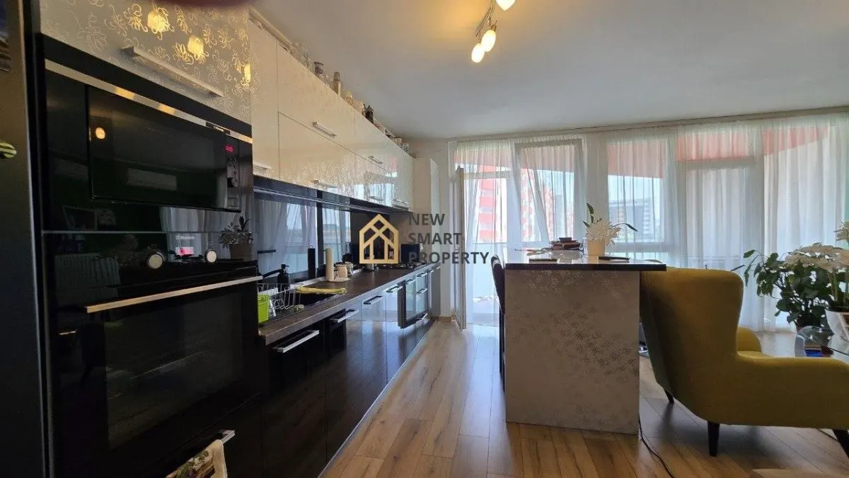 Apartament 3 camere Ã®n bloc nou, cartier Ared â€“ complet mobilat si utilat - foto 5