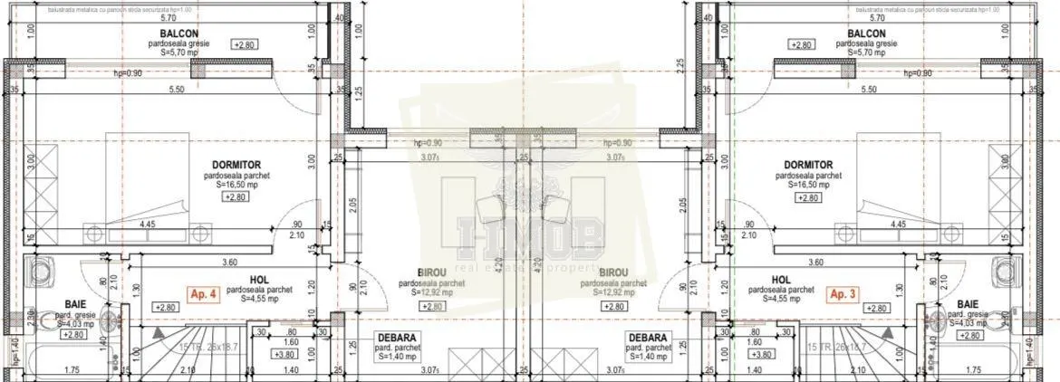 Casa la alb 2 bai 2 balcoane si curte 170 mp in Sibiu - foto 7